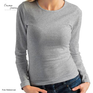 Polo cuello redondo (Manga Larga)