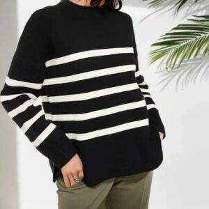 Chompa básica cuello redondo