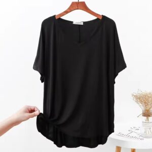 polos oversize cuello v